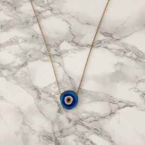 ANTHROPOLOGIE Evil Eye Necklace